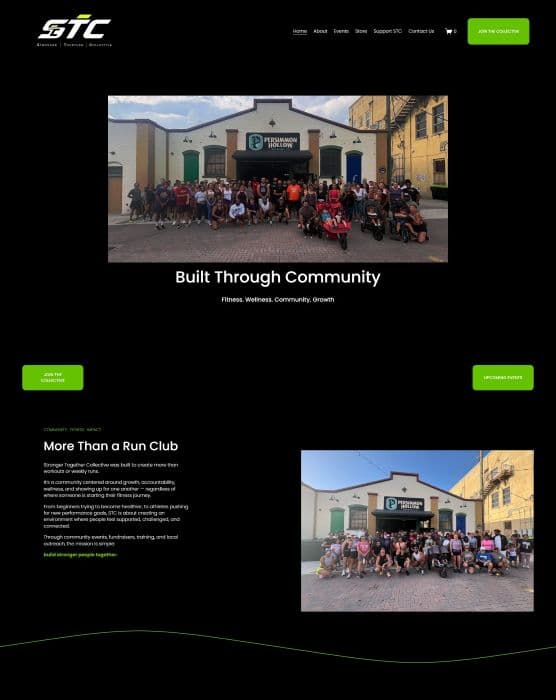 STC Community Website Concept